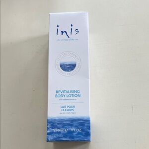 Inis Revitalising Body Lotion - White and Blue